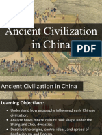 lesson 4 - ancient civilization in china