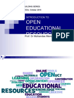 Open Educational Resources: Introduction To
