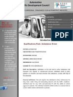 Ambulance Driver Duties and Standards