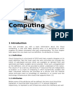 Cloud Computing: Mendel University in Brno