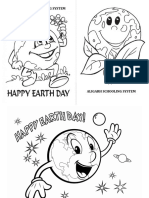 Pre Primary Earth Day Worksheet