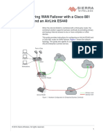 Configuring Wan Failover With Cisco 881 Router Es440 - r1 PDF