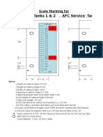 Scale Marking for AFC Reserve and Service Tanks