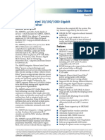 AR8035 Integrated 10/100/1000 Gigabit Ethernet Transceiver: Data Sheet