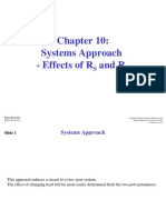 Chapter 10: Systems Approach Effects of R and R: Robert Boylestad