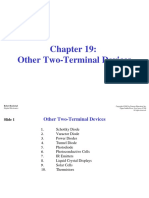 Chapter 19: Other Two Terminal Devices: Robert Boylestad