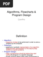 Algorithms, Flowcharts & Program Design: Compro