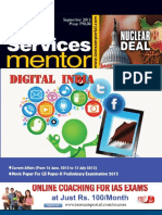 Civil Services Mentor September 2015 Www.iasexamportal.com