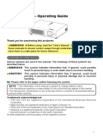 Projector Manual 2719