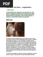 Cogumelo Alimento do bem, Cultive Saúde - nutrição - medicina preventiva