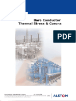 Bare Conductor Thermal Stress & Corona Calculation Guide