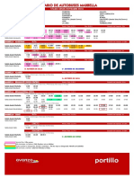 Horario de Autobuses de Marbella