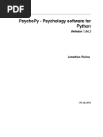 Psycho Py Manual