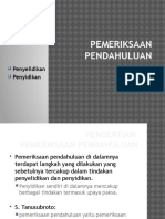 Penyelidikan & Penyidikan