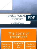 Text Book Reading - Drugs For ACS