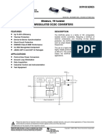 Isolated DC-DC Conv - Data Sheet