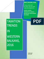Taxation Trends in Western Balkans, 2016