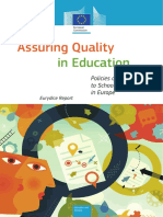 Assuring Quality in Education - Euridice Report