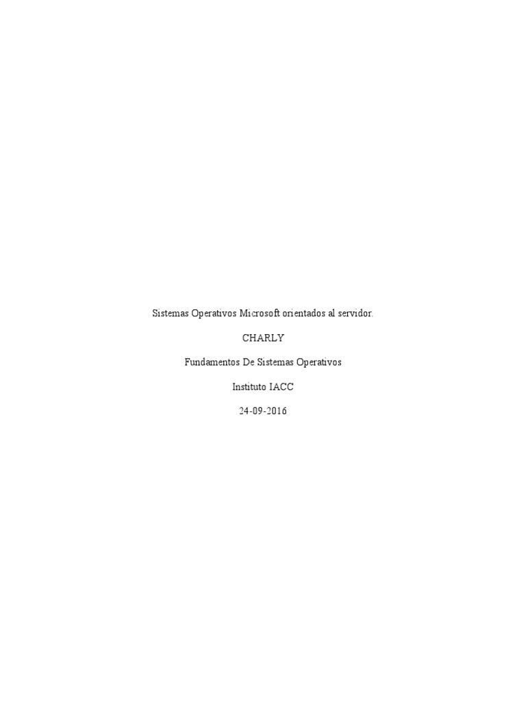Comparativa de Windows Server 2008 y 2012 | PDF | Informática ...