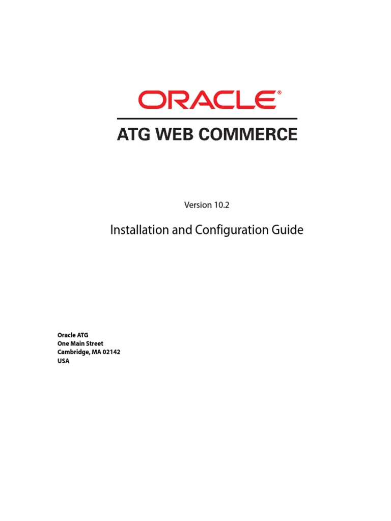 Atg Install Guide PDF Computing Software