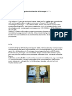 Pengertian Dari Hardisk ATA Dengan SATA