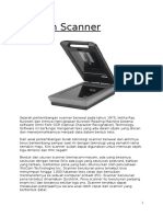 SEJARAH SCANNER DAN PENGERTIANNYA