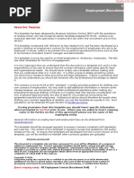 Employment Contract - (Recruitment Staff) Template NZ Revised 280609