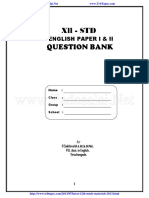 770 12 English Paper 1 and 2 Question Bank