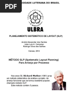 Planejamento Sistemático de Layout SLP