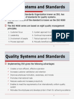 Quality System & Standard