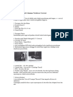 Teknik Radiografi Columna Vertebrae Cervical