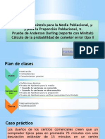 Semana III. Sesión 3. Prueba de Hipótesis Para La Media y La Proporción