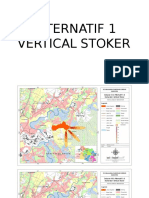 Peta Sebaran ALternatif 1 Di Vertical Stoker