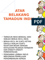 Latar Belakang Tamadun India