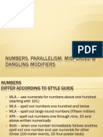 11.2 Eng101 Numbers Parallelism MisplacedAndDanglingModifiers