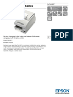 Epson TM U675 Series Datasheet