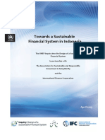 1 Towards a Sustainable Financial System in Indonesia