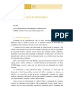 1986 - Carta de Washington