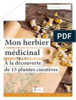 Mon Herbier médicinal (15 plantes curatives)