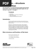 Thebrain StructureandfunctionMCS5pages