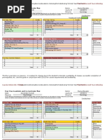 four year plan standard  4 