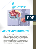 Acute Appendicitis