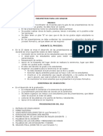 Parametros de Grados 5