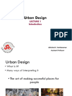 Introduction To Urban Design