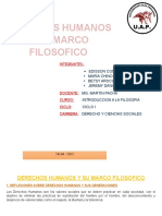 Derechos Humanos y Su Marco Filosofico