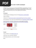 A Quick Start Guide To The CC3200 Launchpad