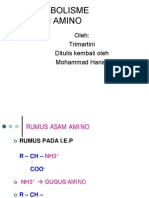 Metabolisme Asam Amino