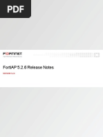 Fortiap v5.2.6 Release Notes