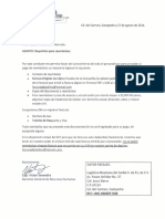 Requisitos de Reembolso