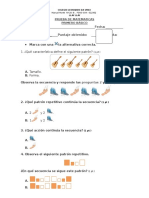 Prueba Matematicas Unidad 4